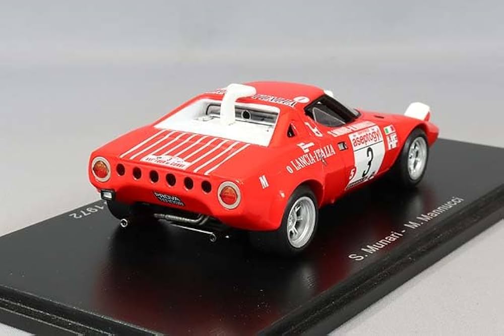 ミニカー hpi 1/43 Lancia Stratos HF Tour de Corse HPI Racing 1/43 8072 Lancia Stratos HF (#6) 1975 Tour de